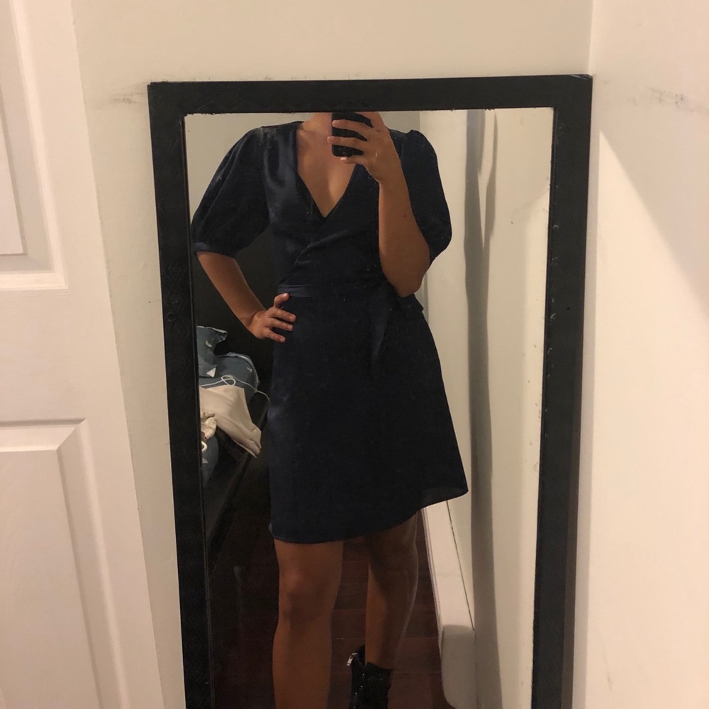 Midi silk wrap